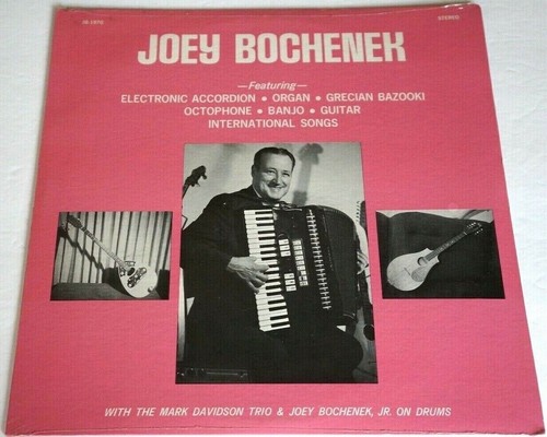 JOEY BOCHENEK Mark Davidson Trio PINK Cover Vinyl LP Record NEW Sealed Unopened - Picture 1 of 2