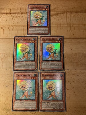 YuGiOh 1 Stück Löwenzahn Löwe ABPF-DESE1 Limitierte Auflage Super Rare Near Mint