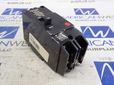 General Electric TEY220 2 Pole 20 Amp 480/277Volt Bolt On Circuit Breaker Tested