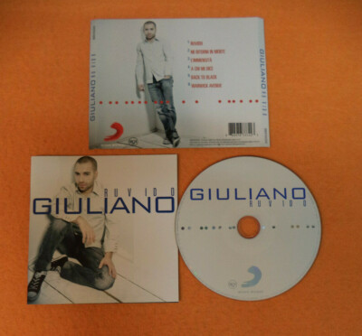 CD GIULIANO RASSU Ruvido 2009 Ita SONY MUSIC 88697633342 no lp mc dvd (CI10)*
