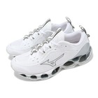 Mizuno Wave Prophecy 13 White Grey Men Road Running Jogging Shoes J1GC2451-31