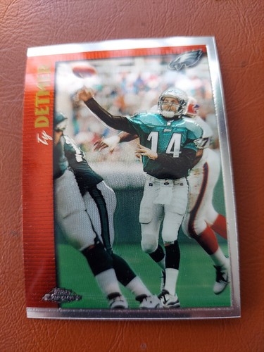 1997 Topps Chrome Ty Detmer #13 card