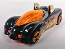 Power Pipes Hot Wheels 1998 Volcano Blowout Black Sawblade Wheels 1:64 Loose