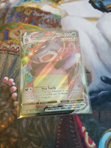 Galarian Slowking Vmax Chilling Reign -pack Fresh-