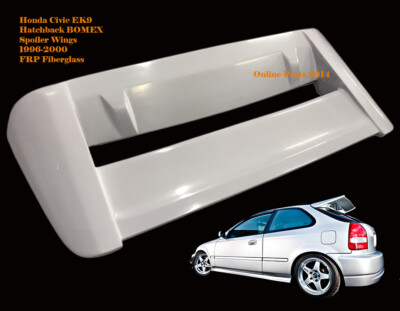 Honda Civic EK9 Rear Bonnet Spoiler Wing BOMEX Style EK9 EK3