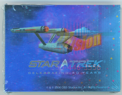 Star Trek Lenticular Vividvision Promo Card 2006