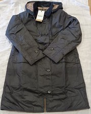 Barbour Baddesley (size: 10) Womens Wax Jacket (lwx1209ny72) Blue New With Tags