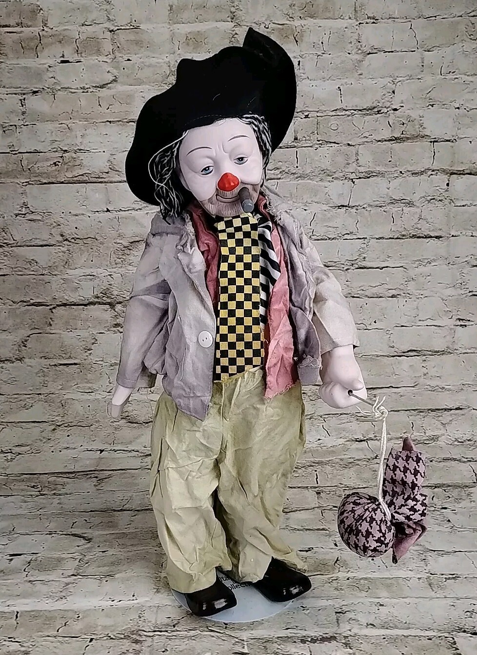 1989 Heritage Mint Collection Hobo Clown Doll Wilbur 16