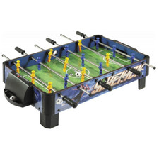 S dek ck 38" Table Top Foosball Soccer Game   3 Goalie Slide Score 2 Balls