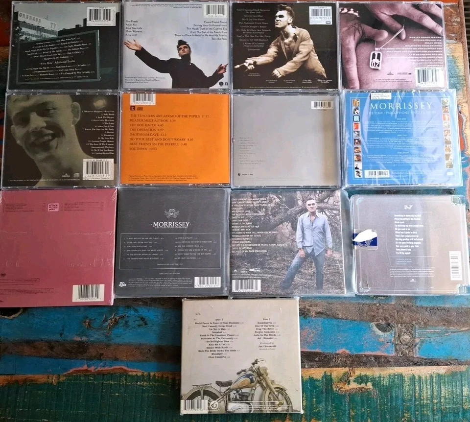 Morrissey 17CD 2DVD Nearly Complete Works Best Rarities Live Singles The Smiths - Bild 2 von 3