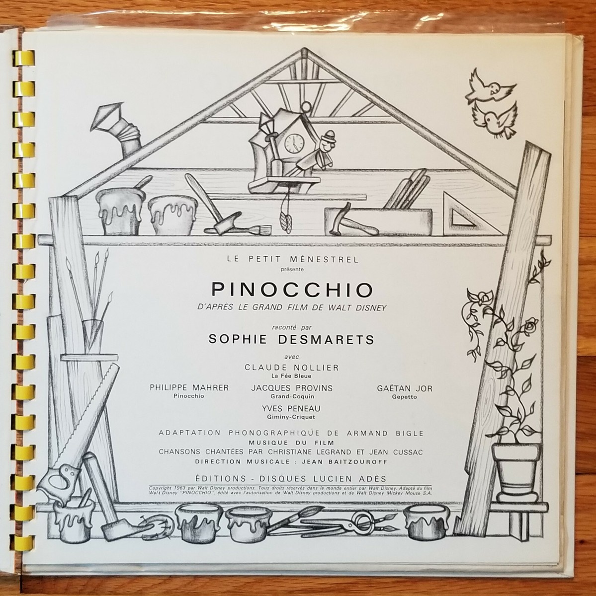 Disney PINOCCHIO フランス語朗読CD ブックレット付き ピノキオ Disney PINOCCHIO フランス語朗読CD ブックレット付き ピノキオ