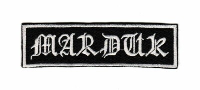 Marduk Sew-on Patch | Swedish Black Metal Death Metal Music Band Logo