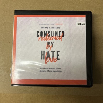 Consumed by Hate, Redeemed by Love by Thomas A. Tarrants (Audiobook 6 CDs) VG