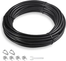 SERTT Replacement Cable for Pulley Machine, 32.8 Feet 