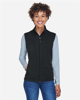 CORE365 Women's Cruise Two-Layer Fleece Bonded Soft?Shell Vest - CE701W