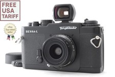 Almost MINT w/Finder Voigtlander Bessa L Black Snapshot Skopar 25mm f/4 JAPAN