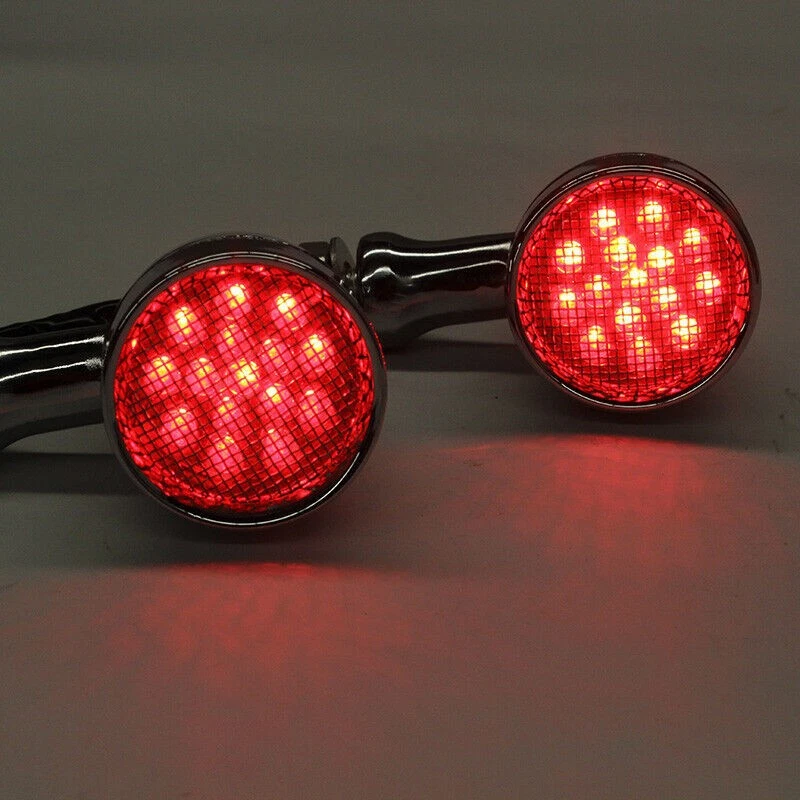 Motorcycle Turn Signals Lights For Harley Davidson Sportster Fatboy Softail Dyna - Изображение 3 из 4