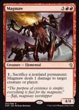 1x Heavily Played, English Magmaw - Duel Decks: Zendikar vs. Eldrazi