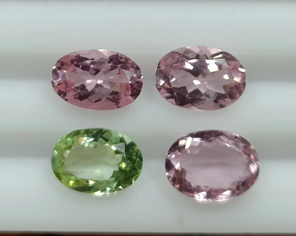 Natural Multi-Colour Tourmaline Faceted Gemstone Loose Cut Gemstone Congo Mines - Image 2 of 4