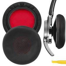 Geekria Protein Leather Ear Pads for Plantronics Voyager Focus UC B825 Headphone