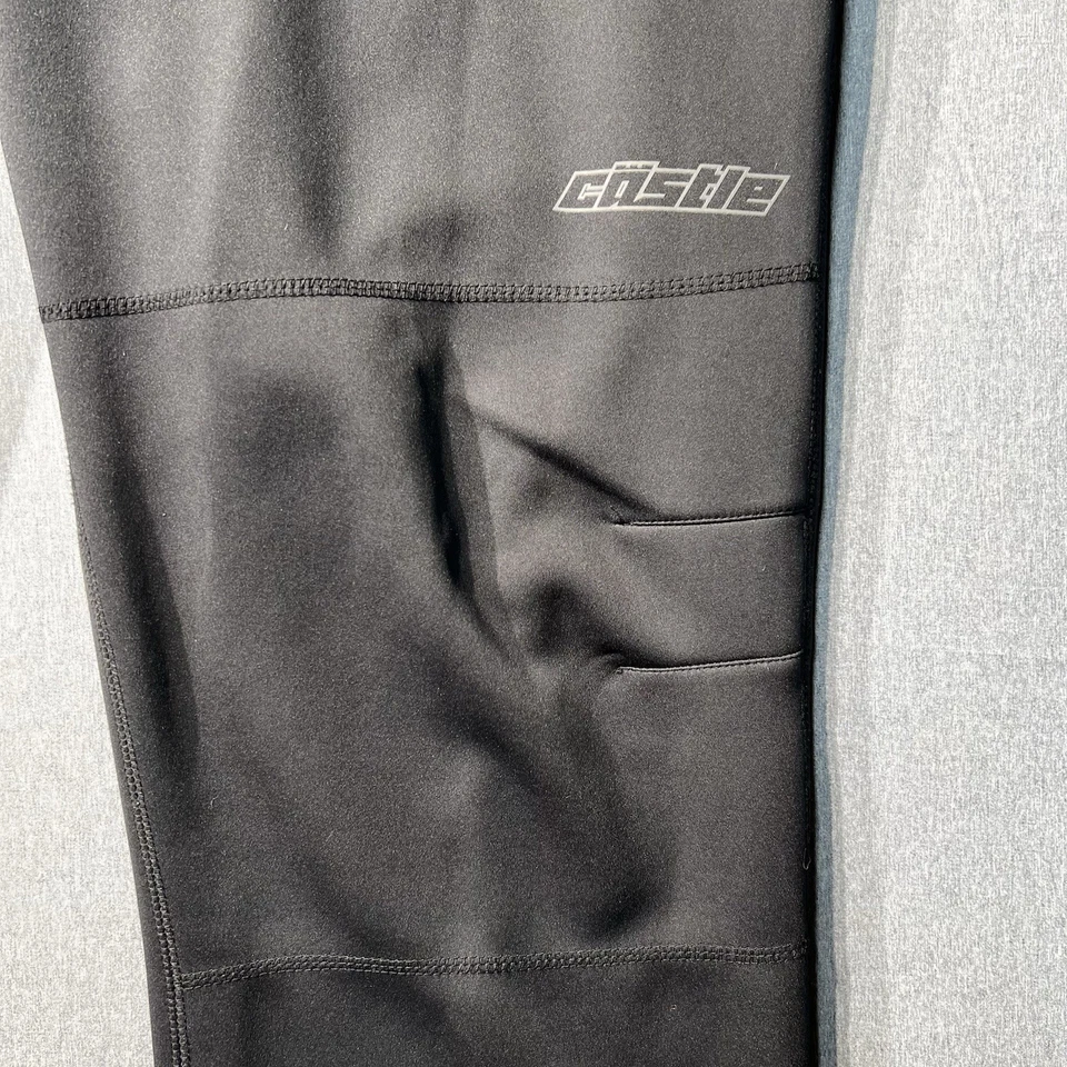 Castle X TRS 热系统雪地摩托车裤子男式尺寸 3XL 羊毛衬里 — 第 2/4 张图片