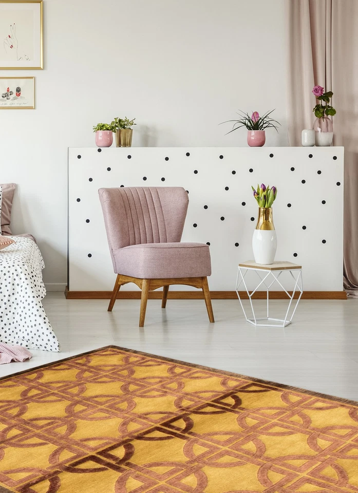 Hand-knotted Area Rug 3'5" x 5'6" Traditional Wool/Silk Oriental Carpet - Image 2 of 4