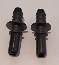3/8 Male Quick Connect J2044 x 3/8" Barb, Nylon 2pcs.