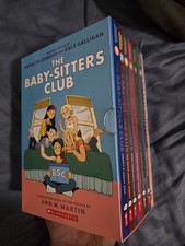 Baby-Sitters Club Graphix Box Set Ann Martin Raina Telgemeier Never Used 