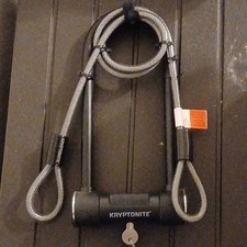 Kryptonite Keyed Double Loop Cable Bike Lock ...