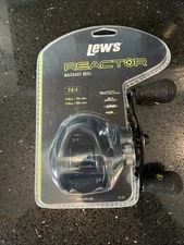lews reactor speed spool slp baitcast reel right hand 7.5:1  7+1 bearings  NEW