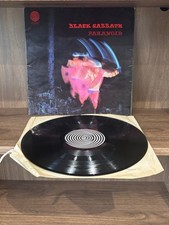 Black Sabbath Paranoid LP 1970 UK Vertigo Swirl 6360 011 1Y 1 Original Press VG