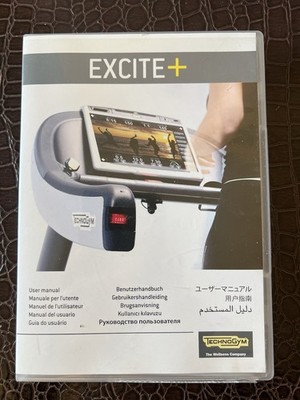 TechnoGym Excite + Plus User Manual CD ROM DVD - Free Shipping