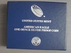 2015-W American Silver Eagle One Ounce Proof Coin w/ OGP & COA - US Mint