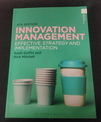 Innovation Management 4th Ed. by Keith Goffin and RIck Mitchell 2025 PB