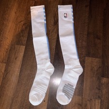 NBA Nike Elite Knee Highs Socks Scrunchies Carolina Blue Basketball Slouchy Sky