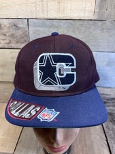 Vintage 90's Dallas Cowboys Hat Snapback Fans Gear Team NFL Maroon NWOT