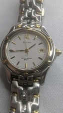 Orologio vintage Seiko 7N82-0599 donna elegante al quarzo bicolore. Ottime condizioni