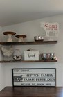 Large White Metal Bread box Bread Storage Farmhouse Kitchen Decor Vintage Style — photo 7