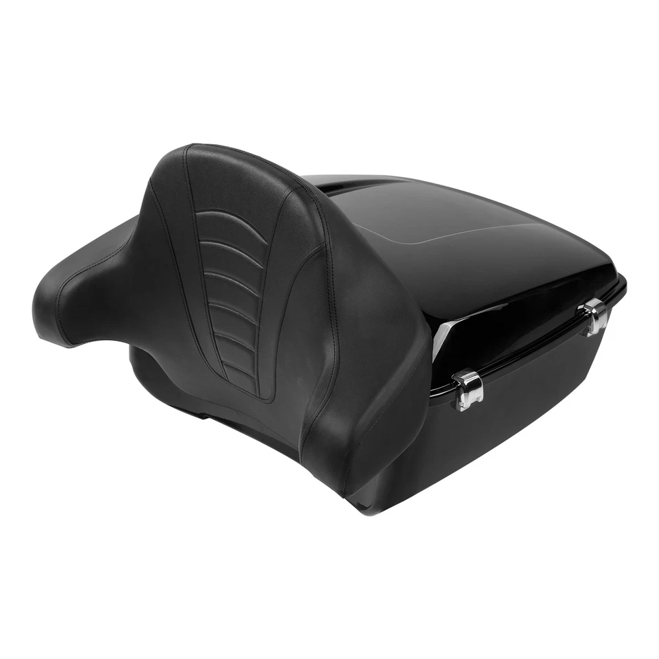 Soporte de montaje de respaldo de equipaje King para Harley Street Bob FXBB 2018-25 Foto 3 de 4