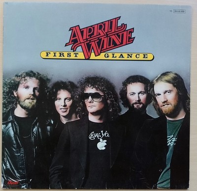 LP OIS April Wine-First Glance Hard R.  1979 neuwertig proffessionell gereinigt
