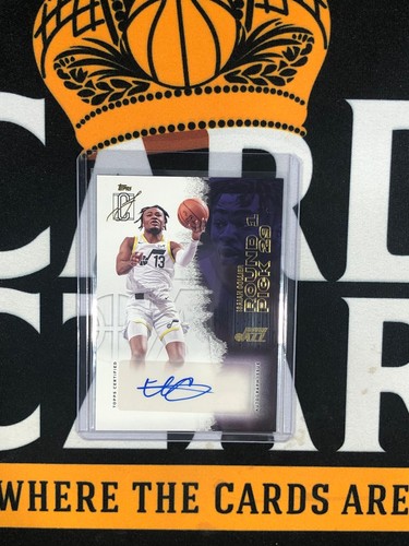 2026 Topps Signature Class ISAIAH COLLIER Veteran Class Autograph CR