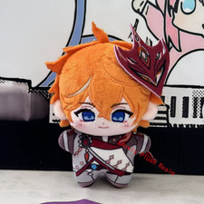 Genshin Impact Tartaglia Plush Doll Childe Hanging Toy Pendant Keychain 10cm