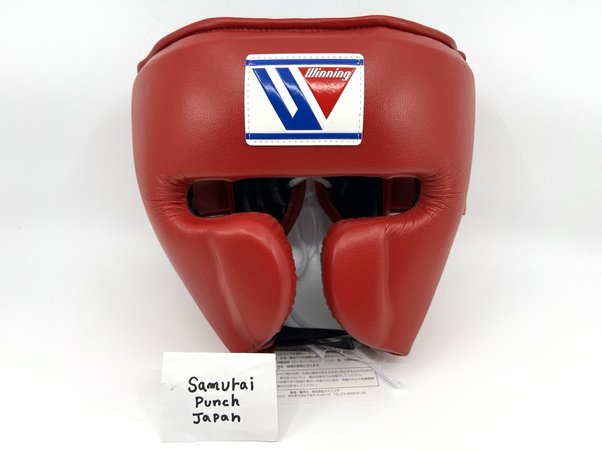 ボクシング Winning fg 2900 M size Winning Boxing Head Gear Face Guard Type FG-2900 Size M Red from