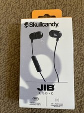 Skullcandy - JIB USB-C Wired Earbuds - Black Call  Track Control Free Shipping