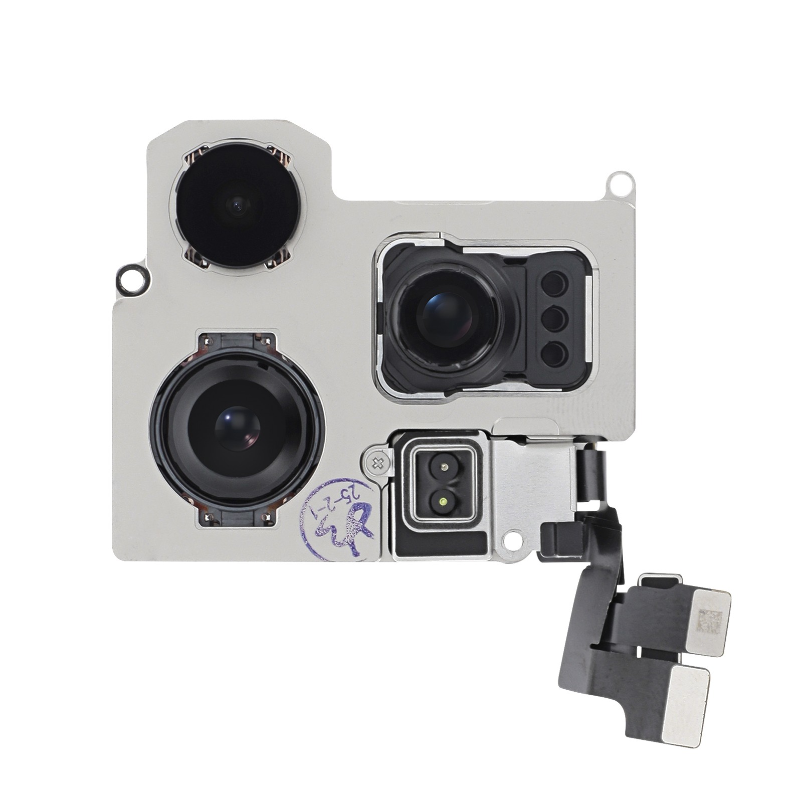 Caméra arrière iPhone 16 Pro triple objectif avec zoom optique et ultra grand angle