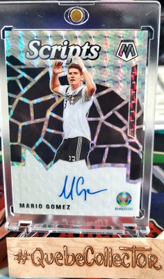 2021 Mosaic UEFA Euro Scripts Mario Gomez SILVER MOSAIC AUTO Germany