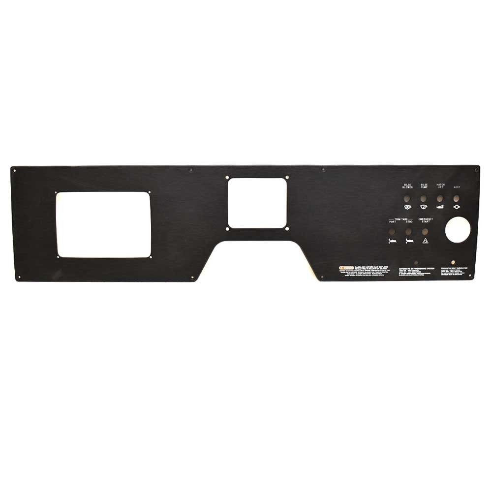 Sea Ray Boat Blank Dash Panel 2146926 | 310 Sundancer Black Acrylic