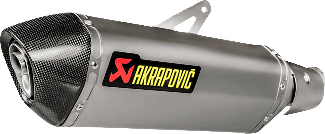 AKRAPOVIC - S-K4SO7-HRT - Slip-On Line Muffler - Titanium - Ninja