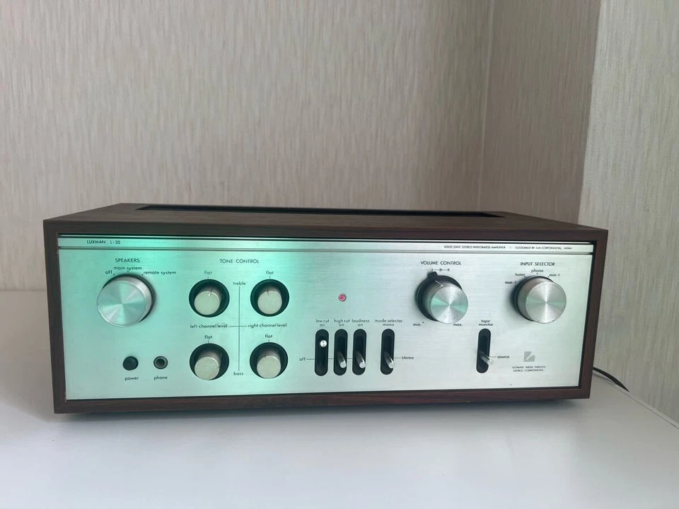 Luxman L 30 Amplifier 100-240V Junk For Parts F/S From Japan - Image 2 of 4