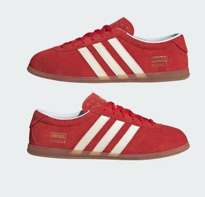 Size W 7.5 - adidas Originals Gazelle Lo Pro Better Scarlet/Cloud White/Gum 